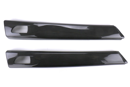 OLM LE Dry Carbon Fiber Rear Door Trim Upper Panels - 2015-2021 Subaru WRX / STI - Graveyard Performance