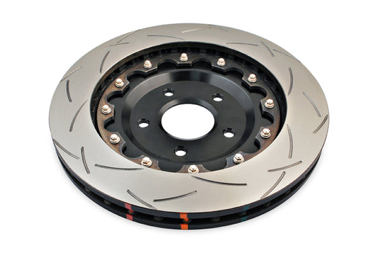 DBA 05-12 Corvette C6 w/Z06 pkg Front Slotted 5000 Series 2 Piece Rotor Assembled w/ Black Hat - Graveyard Performance