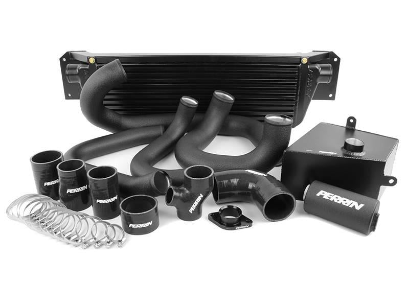 PERRIN 15-21 Subaru WRX Front Mount Intercooler Boost Tubes + Hardware - Black Tubes