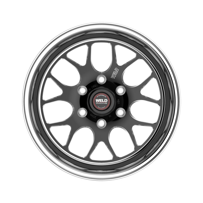 Weld S77 HD 17x9.0 / 6x139.7 BP / 5.7in. BS Black Wheel (Low Pad) - Non-Beadlock - Graveyard Performance