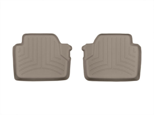 WeatherTech 14+ BMW 4-Series Rear FloorLiner - Tan - Graveyard Performance