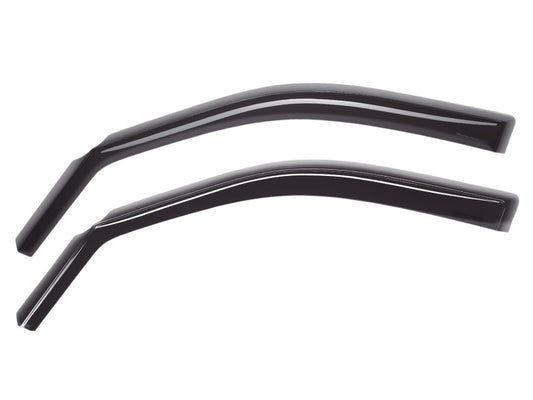 WeatherTech 12-16 Subaru Impreza/15-21 Subaru WRX/WRX Sti Rear Window Deflectors - Dark Tint
