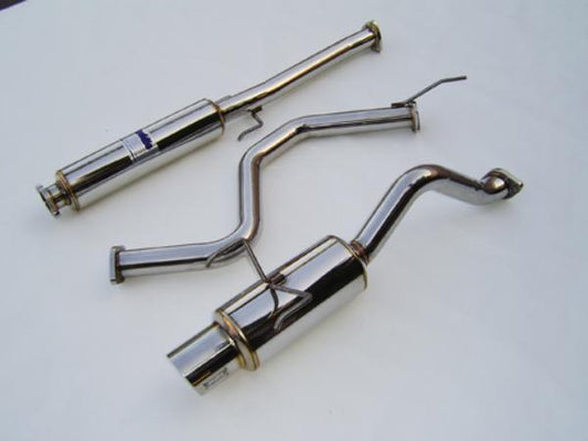 Invidia 92-95 Civic EF6 3DR 60mm (101mm tip) Cat-back Exhaust - Graveyard Performance