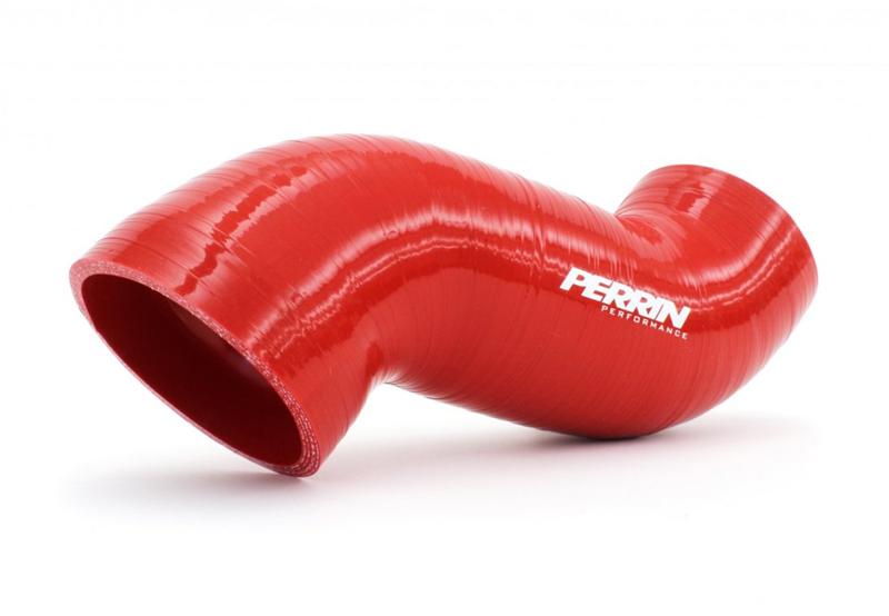PERRIN 02-07 Subaru WRX/STi AFTA-MAF Intake Tube Air-Box to Inlet Hose - Red - Graveyard Performance