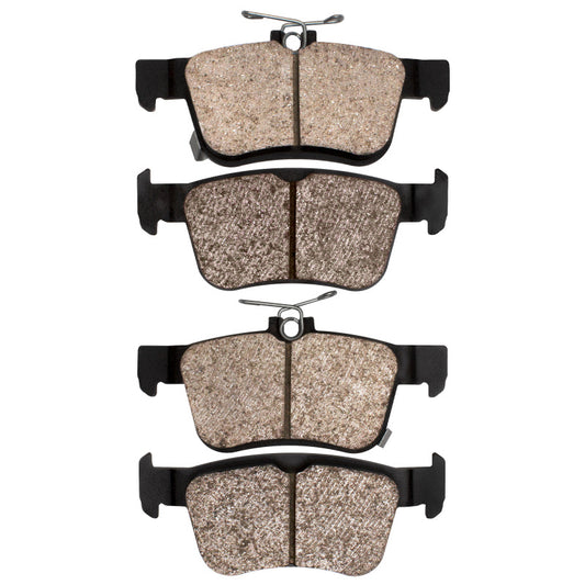 R1 16-26 Honda Civic Hatchback Rear Euro Ceramic Brake Pads
