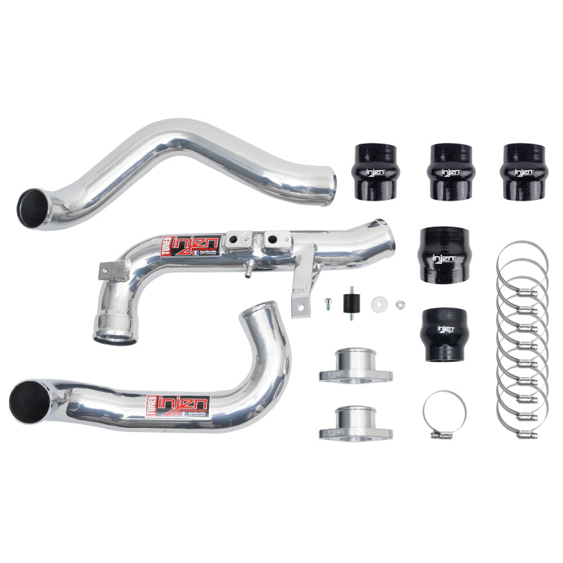 Injen 22-23 Honda/Acura Civic/Si/Integra 1.5L Turbo Aluminum Intercooler Pipe Kit - Polished - Graveyard Performance