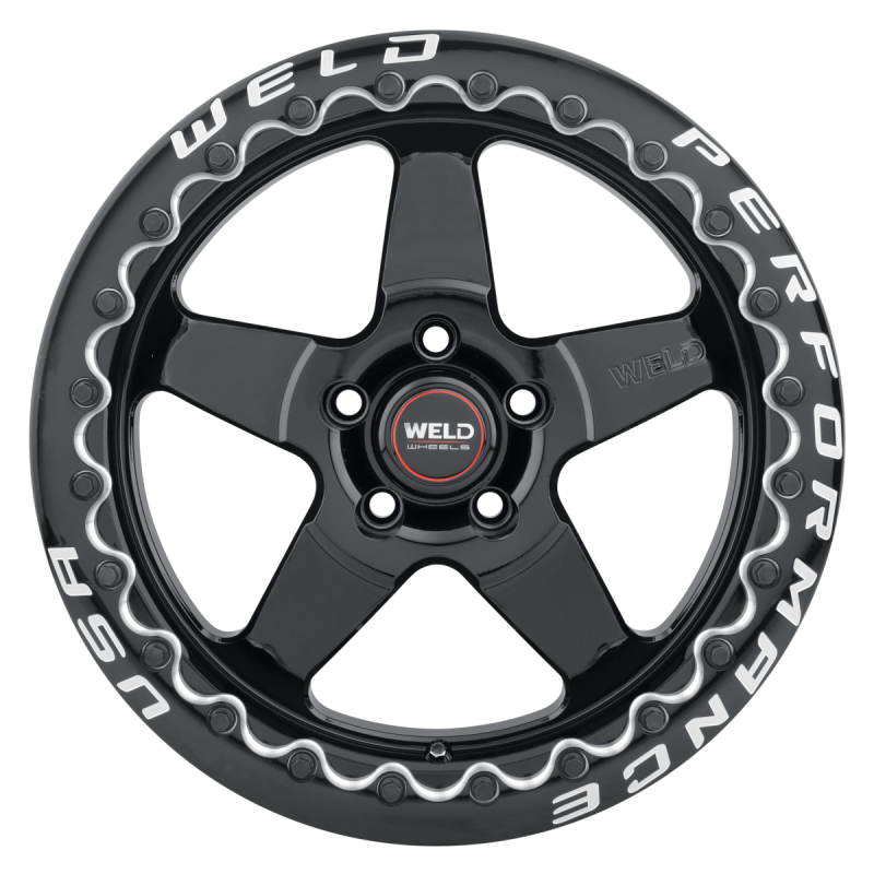 Weld S905 17x10 Ventura Beadlock 5x114.3 ET49 BS7.42 Gloss Black 78,1 - Graveyard Performance