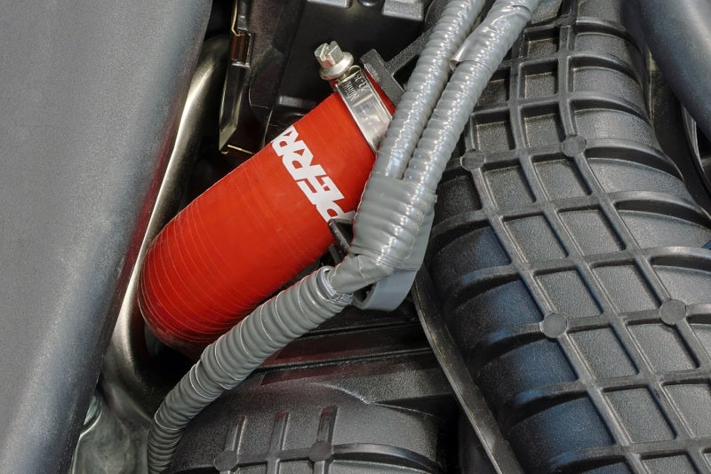 PERRIN 22-25 Subaru WRX / 19- 25 Ascent / 20-25 Outback & Legacy Turbo PCV Hose - Red - Graveyard Performance