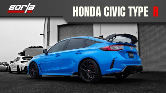 Borla 2023 Honda Civic Type R MT ATAK Catback Exhaust w/ 4in Tips - Graveyard Performance