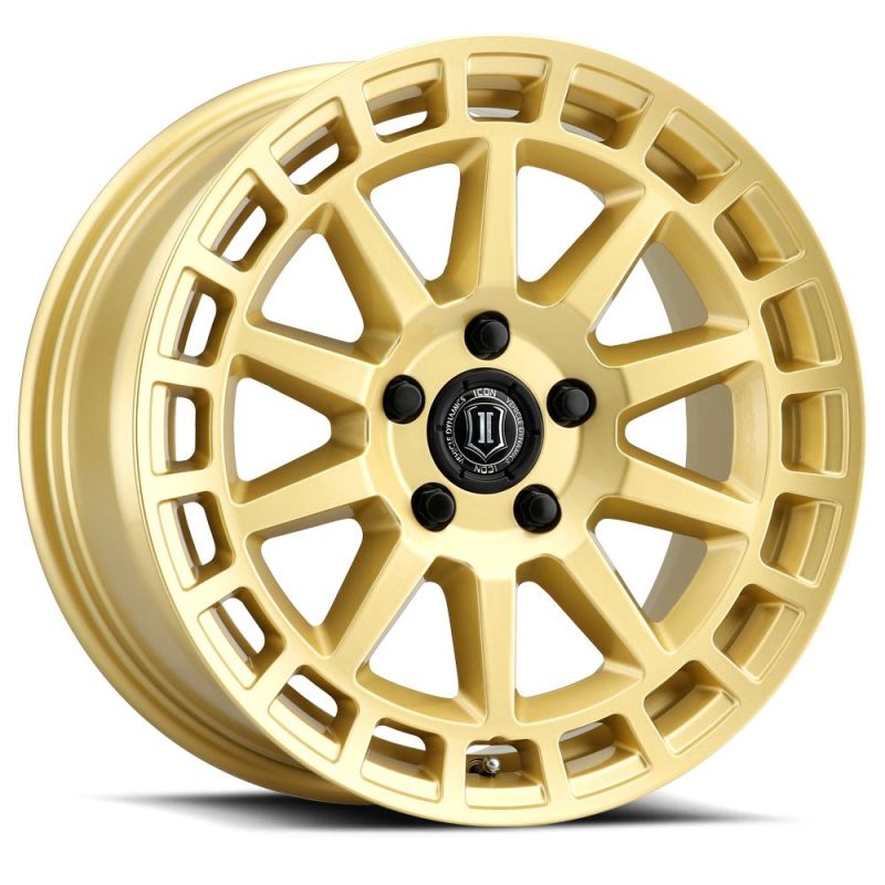 ICON Alloy Journey 17x8 / +38 Offset / 5x100 - Gloss Gold