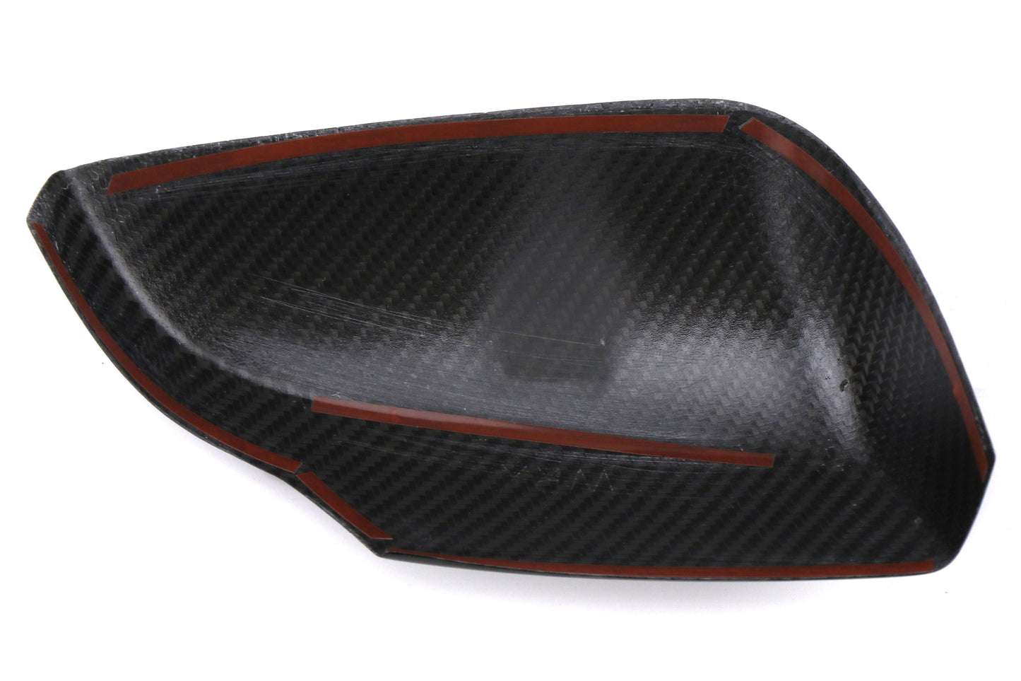 OLM Dry Carbon Fiber Mirror Covers (with Turn Signal Hole) - Gloss Carbon Fiber - 2015-2021 Subaru WRX / STI (With Turn Signal Holes) - Graveyard Performance