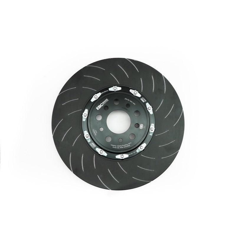 EBC Racing 11-19 BMW M5/M6 4.4L (F10/F12/F13/F06) 2 Piece SG Racing Front Rotors - Graveyard Performance