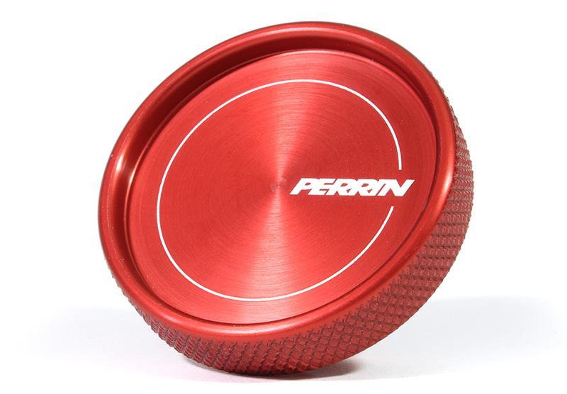 PERRIN 02-25 Subaru Impreza/WRX/STI & 13-26 Crosstrek/BRZ/FR-S/GR86/GR86 Oil Fill Cap - Red - Graveyard Performance
