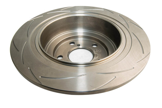 DBA 01-04 Outback 2.5L/3.0 H6 Rear Slotted Street Series Rotor - Graveyard Performance