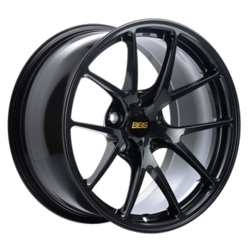 BBS RI-A 18x9.5 5x120 ET40 PFS Metallic Black Subtle Blue Flake Wheel -82mm PFS/Clip Req - Graveyard Performance