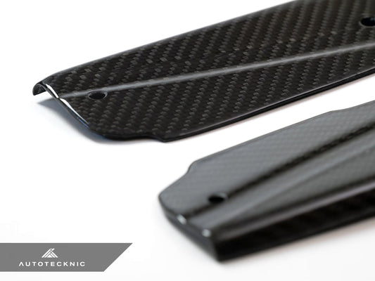 AutoTecknic Dry Carbon Fiber Side Sill Set - F97 X3M | F98 X4M - Graveyard Performance