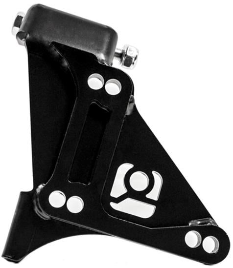 Innovative N/A H-Series Black Steel H22 Alternator Relocation Bracket - Graveyard Performance