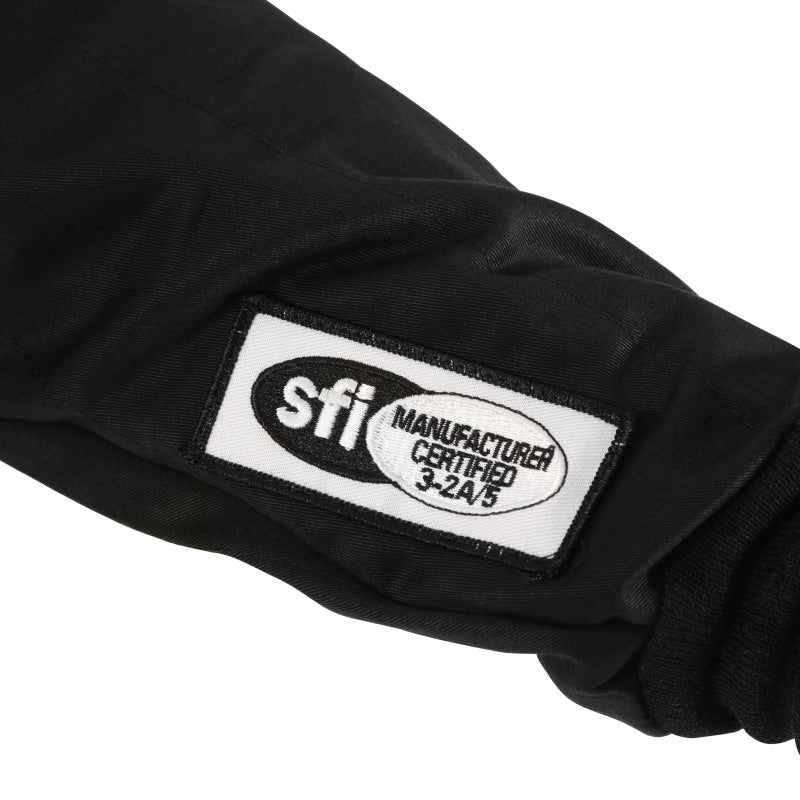 RaceQuip Black SFI-5 Jacket - 5XL - Graveyard Performance