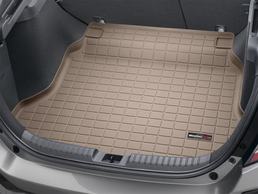 WeatherTech 2017+ Honda Civic Hatchback Cargo Liners - Tan - Graveyard Performance
