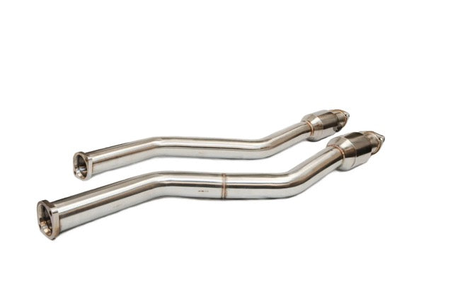 BMW E46 M3 Exhaust SECTION 1 with Active A-Flow catalytic converters - Graveyard Performance