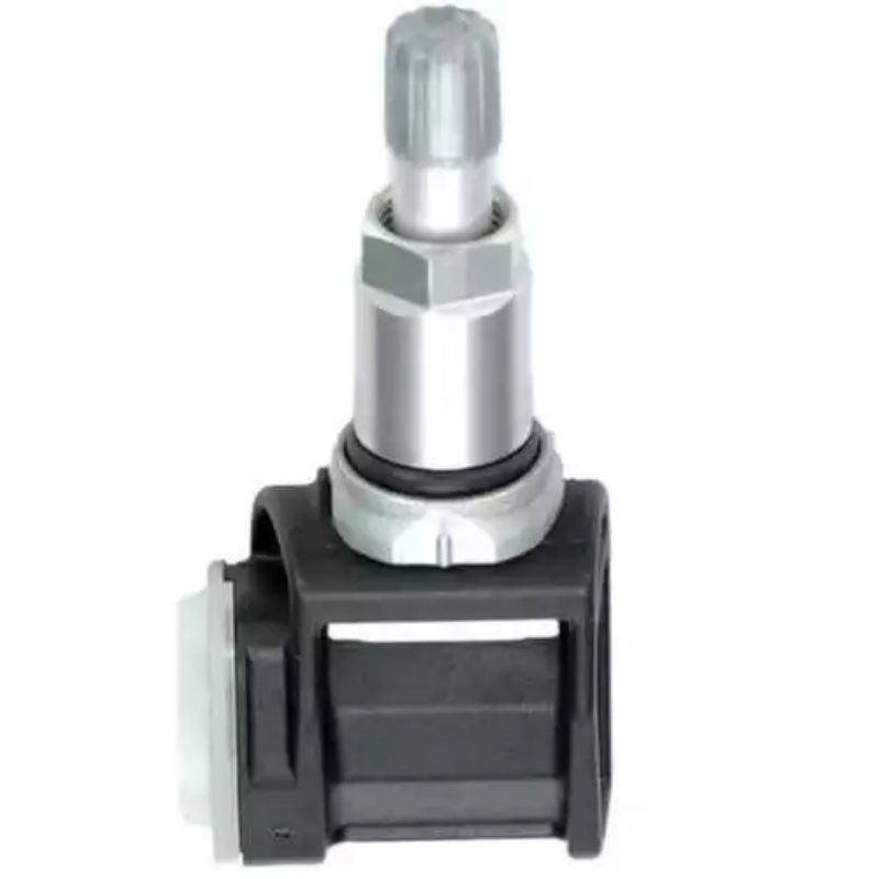 Schrader Aluminum TPMS Sensor with Clamp-In Adjustable Angle Valve - Graveyard Performance