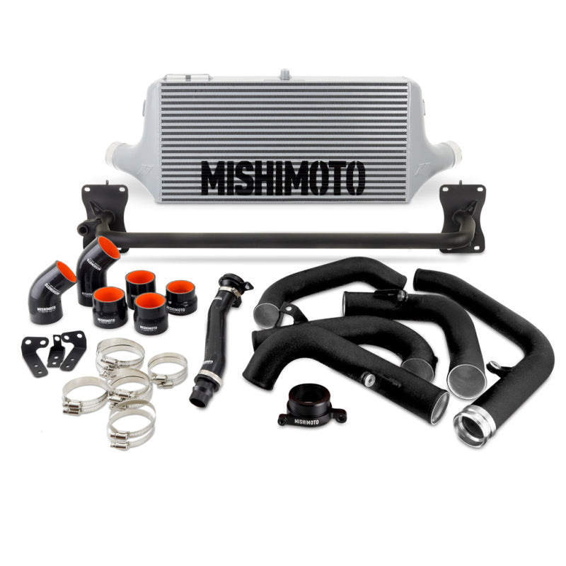 Mishimoto 2022+ WRX Front Mount Intercooler Kit SL Core MWBK Pipes - Graveyard Performance