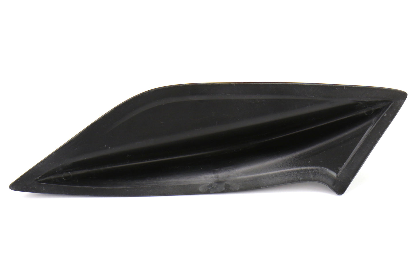OLM STI Spoiler Side Fins - Crystal Black Silica / Raven - 2015-2021 Subaru WRX / STI - Graveyard Performance