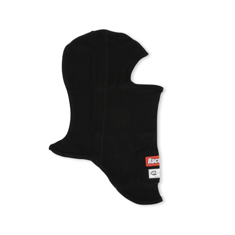 RaceQuip Black SFI 3.3 Fr Single Layer Hood - Graveyard Performance
