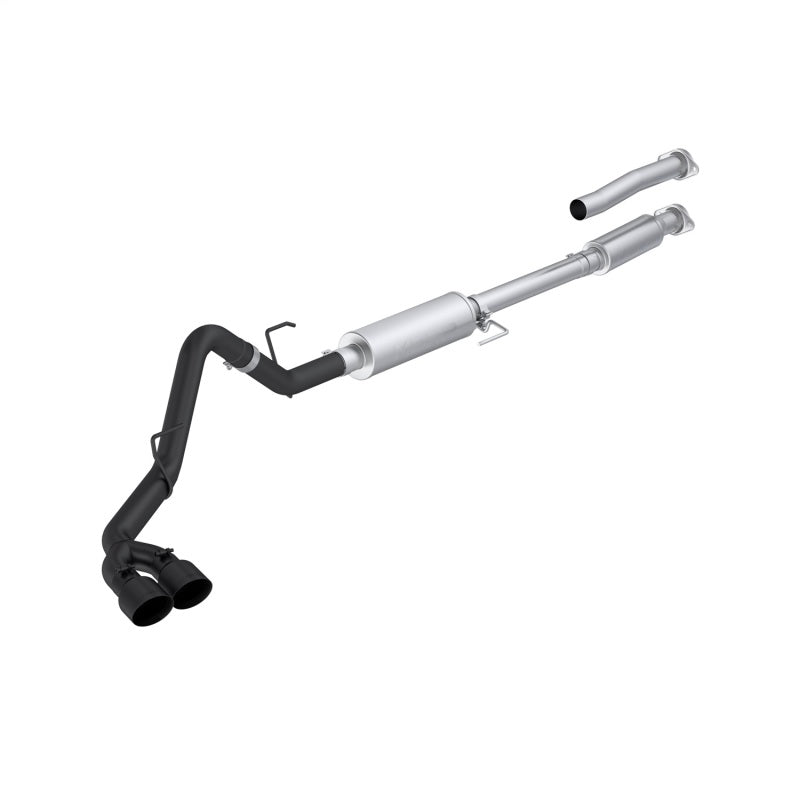 MBRP 21-26 Ford F-150 3in Cat Back Single Side Exit Exhaust - Black - Graveyard Performance