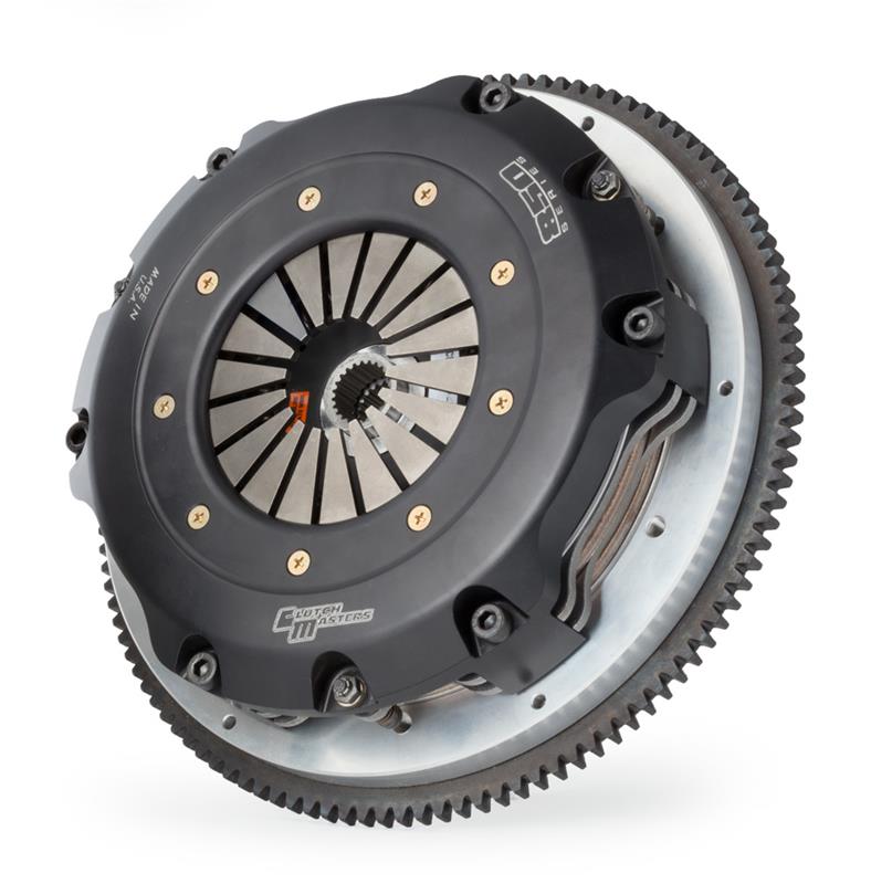 Clutch Masters 06-07 Audi A3 2.0L TFSI 6-Speed 850 Race Twin Disc 8.50in Clutch Kit w/ Alum Flywheel - Graveyard Performance