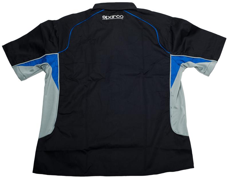 Sparco T-Shirt Circuit Tri Chrcl SMALL - Graveyard Performance