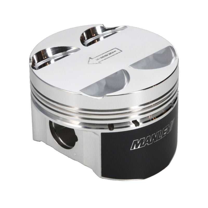 Manley Hyundai Genesis Coupe 2.0L Turbo 86.0mm +.5mm Oversized Bore 9.3:1 Dish Piston Set with Rings - Graveyard Performance