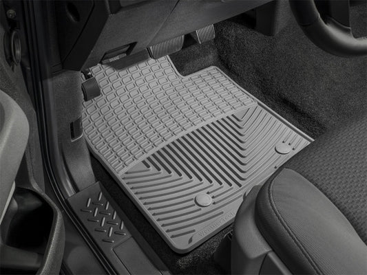 WeatherTech 04+ Mazda 3 Front Rubber Mats - Grey - Graveyard Performance