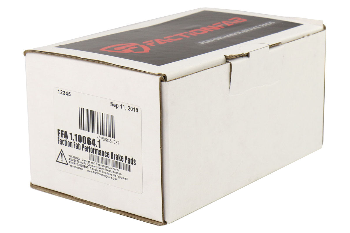 FactionFab F-Spec Rear Brake Pads Subaru WRX 2003-2005 - Graveyard Performance