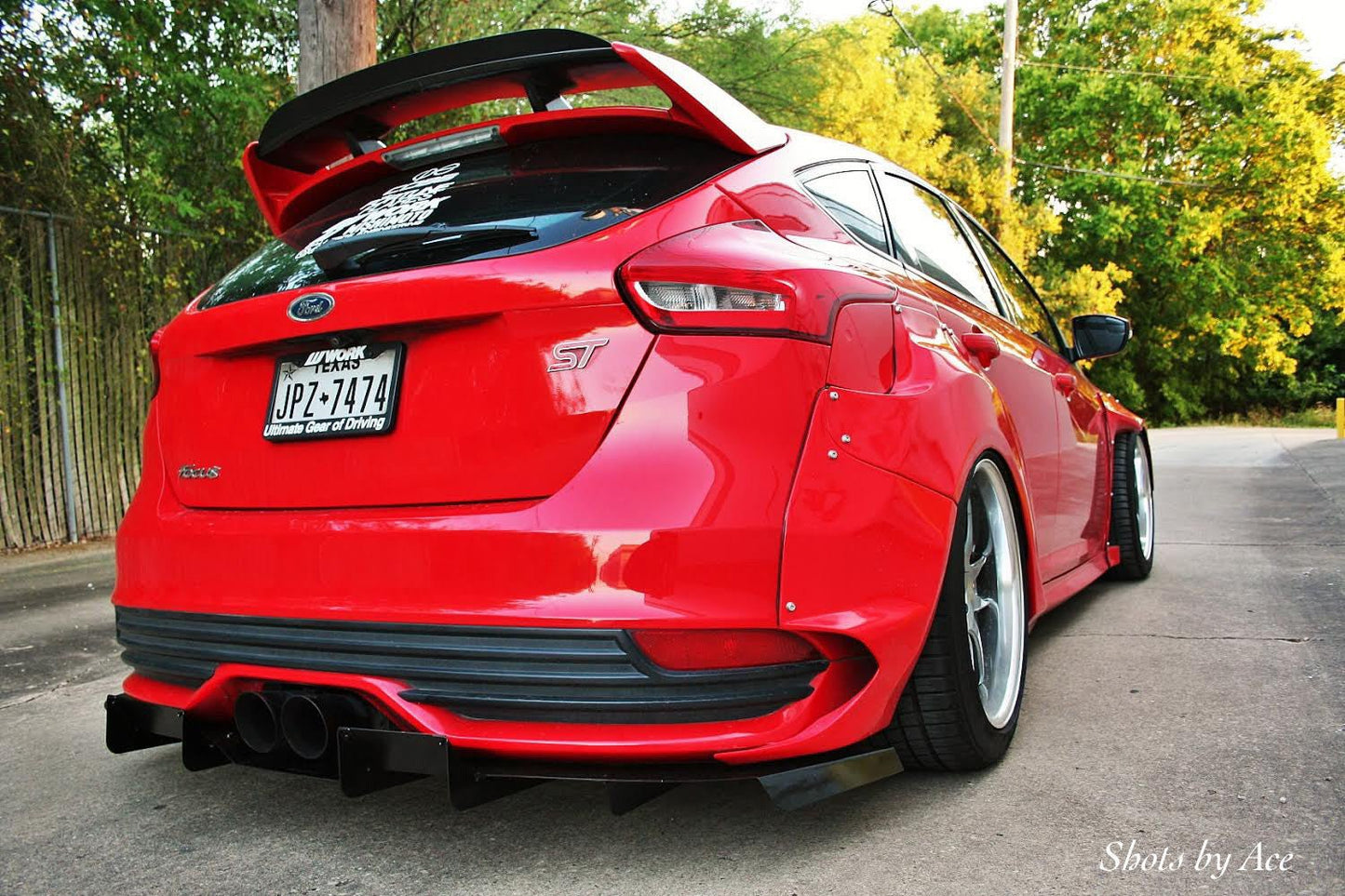 Ford Focus ST (2011-2018) Rear Diffuser V2 - FSPE