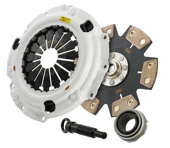 Clutch Masters 08-09 Mitsubishi Lancer 2.0L T Evo 10 5spd (3400 lbs) FX500 Clutch Kit 6-Puck - Graveyard Performance