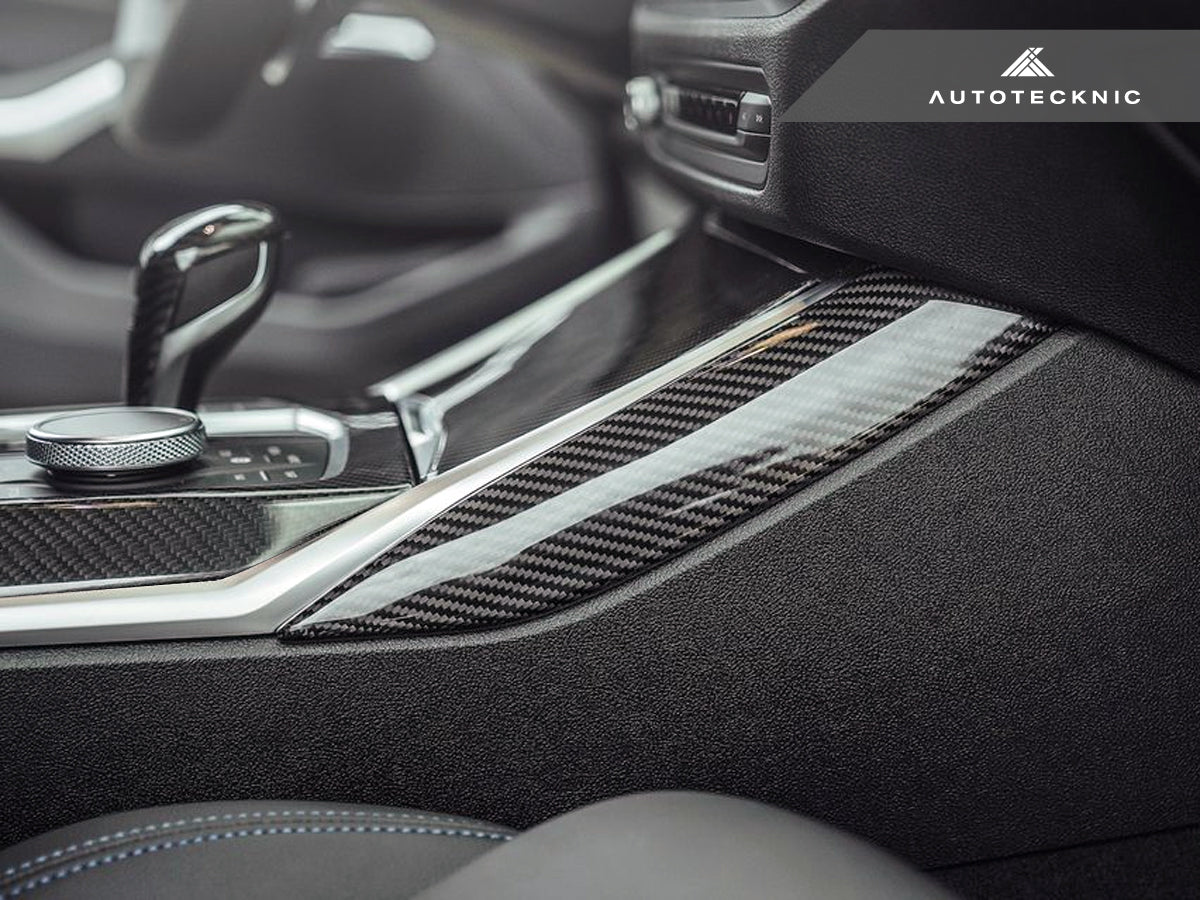 AutoTecknic Dry Carbon Fiber Interior Trim - G20 3-Series | G22 4-Series - Graveyard Performance