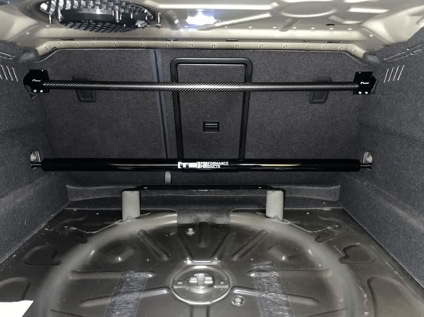 Audi A3 & S3 (2013-Present) Adjustable Rear Strut Bar (Trunk Brace) - Graveyard Performance