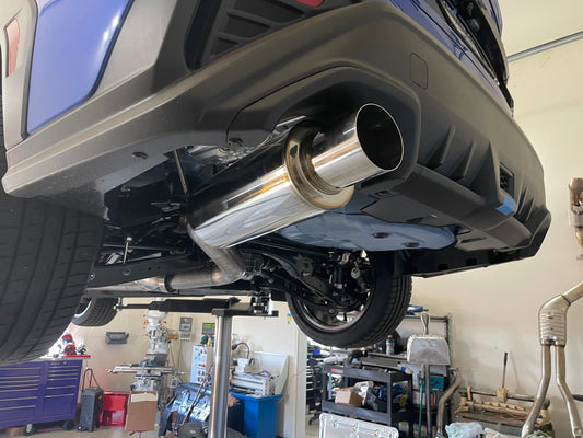 ETS '22+ Subaru WRX Single Exit Catback Exhaust System - Graveyard Performance