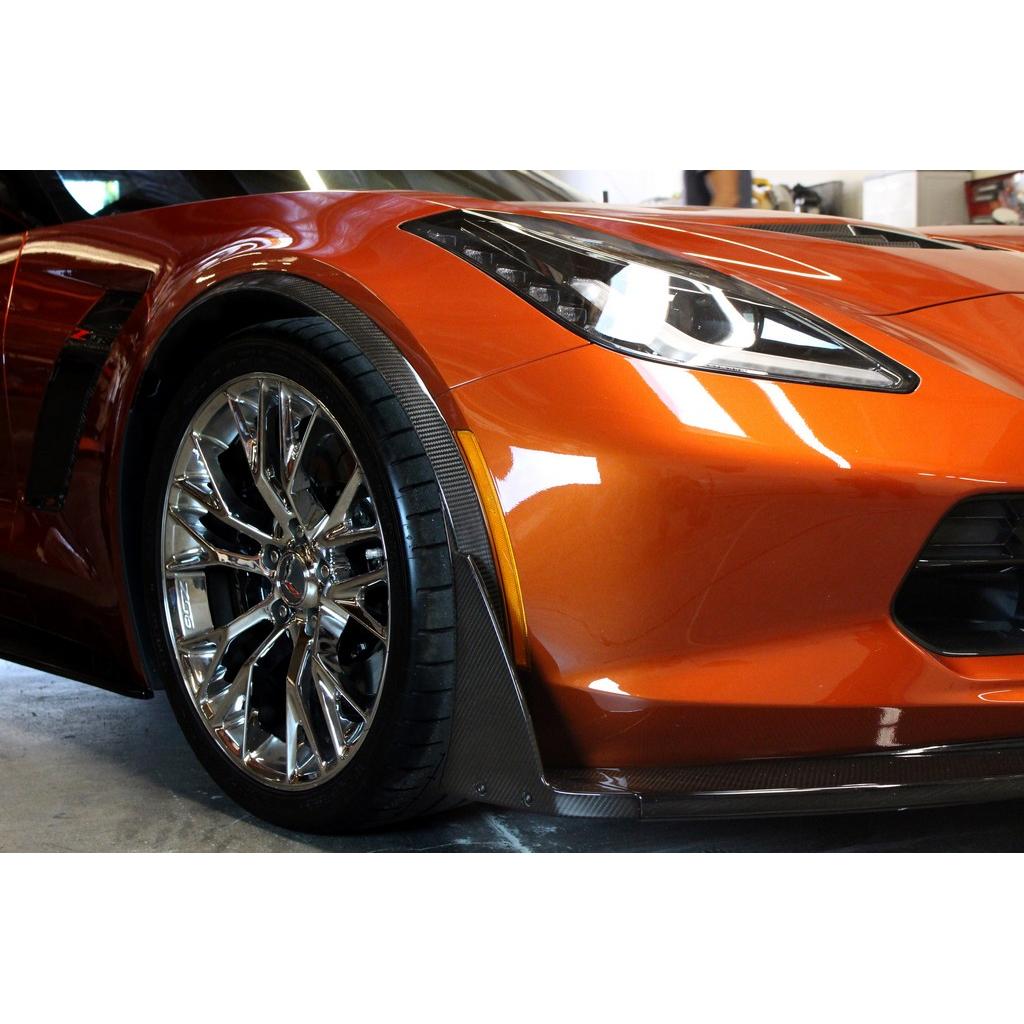 APR Performance Chevrolet Corvette C7 Z06 Carbon Fiber Fender Wheel Arch Moldings