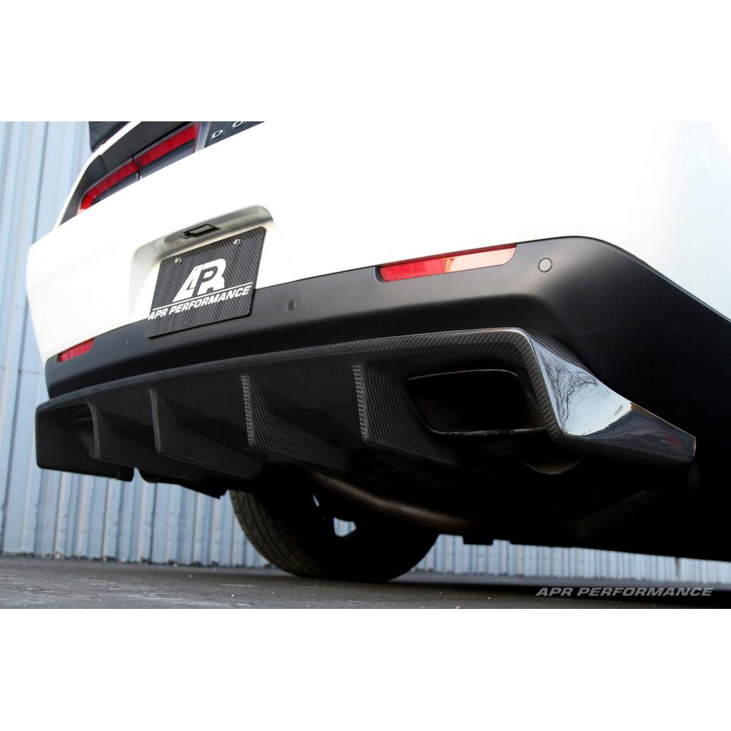 APR Performance Dodge Challenger Hellcat Carbon Fiber Rear Diffuser 2015-2023