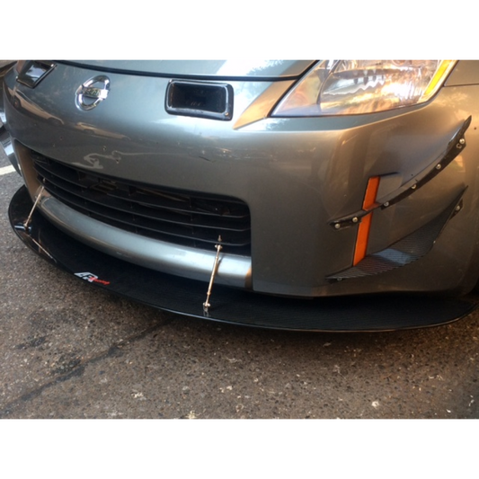 APR Performance Nissan 350Z Carbon Fiber Front Wind Splitter 2002-2008