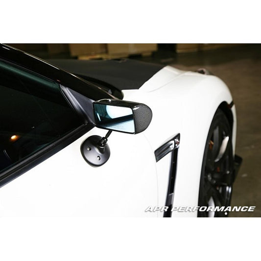 APR Performance Carbon Fiber Nissan GTR R35 Formula GT3 Mirrors 2009-2023