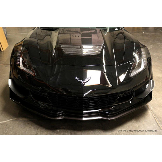 APR Performance Chevrolet Corvette C7 / C7 Z06 Carbon Fiber Front Bumper Race Canards