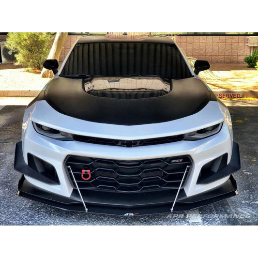 APR Performance Chevrolet Camaro ZL1 1LE Carbon Fiber Front Wind Splitter 2017 - 2024