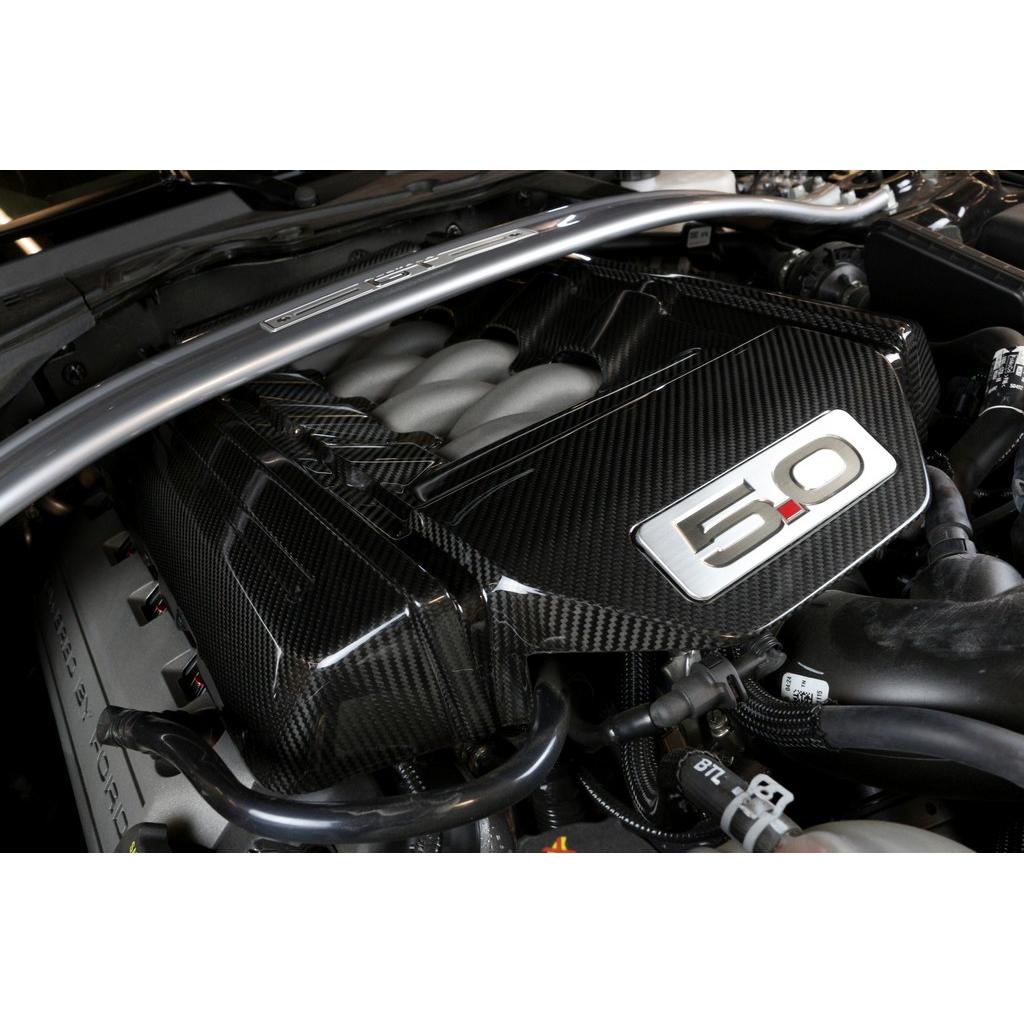 APR Performance Carbon Fiber Ford Mustang S550 GT 5.0 Engine Cover 2015-2017