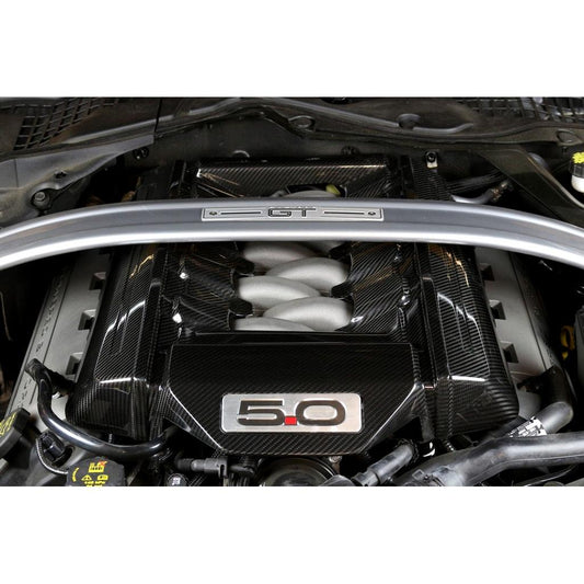 APR Performance Carbon Fiber Ford Mustang S550 GT 5.0 Engine Cover 2015-2017
