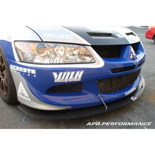 APR Performance Mitsubishi Evolution 8 (Evo 8) Carbon Fiber Front Wind Splitter 2003-2005