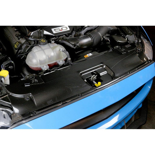 APR Performance Carbon Fiber Ford Mustang S550 GT 5.0 Radiator Cooling Plate 2015-2017