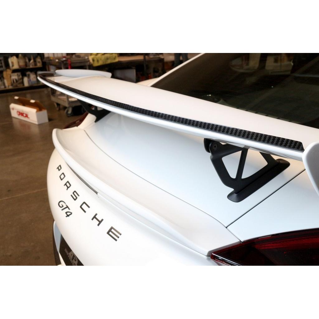 APR Performance Carbon Fiber Porsche 981 Cayman GT4 Gurney Flap 2015-2016